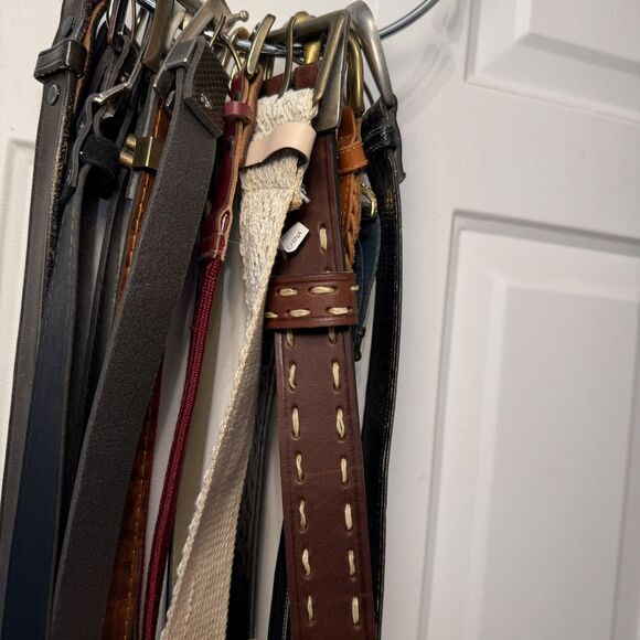 18 Vintage Women\'s Belts From the 80s and 90s Most Size 12 Good Used Condition main image 14